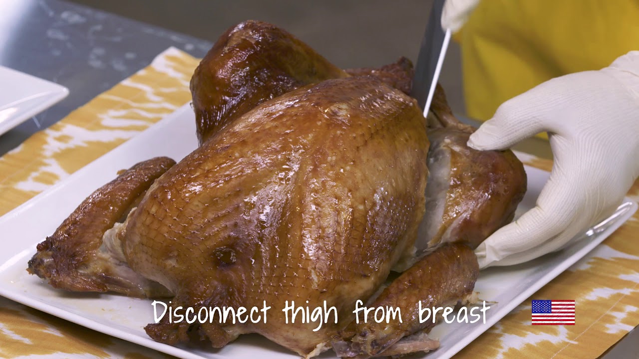 A Butcher Shows You How To Carve A Turkey
