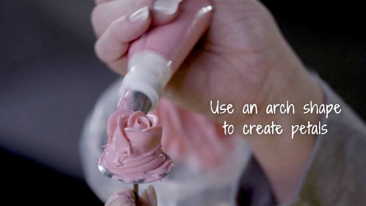 A Cake Decorator Explains How To Make An Icing Rose